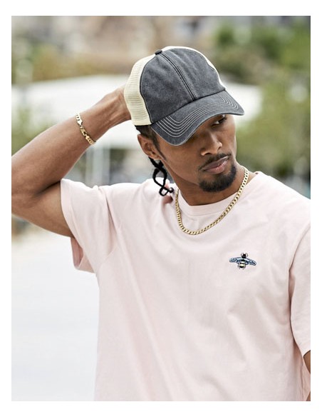 BEE-B672-6 Panel Vintage Trucker 2